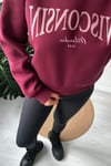 Bisiklet Yaka Oversize Sweatshirt