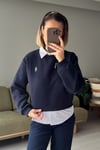 Gömlek Detaylı Sweat