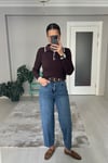 Kemerli Skater Jean