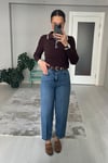 Kemerli Skater Jean