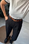 Kemerli Yüksek Bel Pantolon