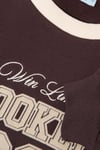 Kontrast Yaka Oversize Sweatshirt 