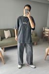 Oversize Antrasit T-shirt