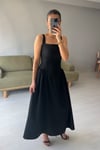Piliseli Midi Elbise