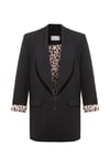 Şal Yaka, Astar Detaylı Blazer