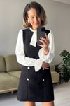 Yaka Detaylı Elbise