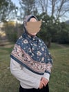 Kilim Desen Pamuklu Soft Şal-Orman Yeşili