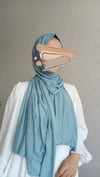 Penye Şal-Bebe Mavisi