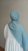 Penye Şal-Bebe Mavisi