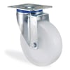 Kama / K3302 MMB 080 / 80 mm Çaplı Tablalı Moblen (PP) Burçlu Döner Teker