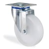 Kama / K3302 MMB 200 / 200 mm Çaplı Tablalı Moblen (PP) Burçlu Döner Teker