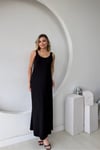 ÇİFT YIRTMAÇLI MODAL ELBİSE