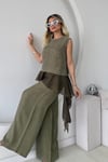GARNİLİ MODAL BLUZ PANTOLON TAKIM