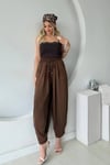 MODAL KUMAŞ YUMUŞAK DOKULU BAGGY PANTOLON