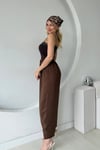 MODAL KUMAŞ YUMUŞAK DOKULU BAGGY PANTOLON