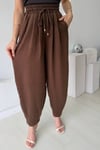 MODAL KUMAŞ YUMUŞAK DOKULU BAGGY PANTOLON