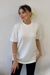 OVERSİZE BASİC TSHİRT EKRU