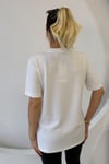 OVERSİZE BASİC TSHİRT EKRU