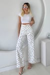 PUANTİYELİ CULOTTE KOT PANTOLON