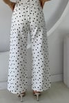PUANTİYELİ CULOTTE KOT PANTOLON
