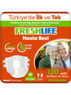 Freshlife Belbantlı Yetişkin Hasta Bezi Medium (Orta) Boy - 120 Adet