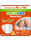 Freshlife Belbantlı Yetişkin Hasta Bezi Small (Küçük) Boy - 120 Adet