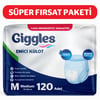 Giggles Emici Külot Yetişkin Hasta Bezi Medium (Orta) Boy - 120 Adet