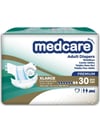 Medcare Premium Belbantlı Yetişkin Hasta Bezi  Xlarge (Ekstra Büyük) Boy - 120 Adet 