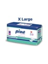 Pine Belbantlı Yetişkin Hasta Bezi Xlarge (Ekstra Büyük) Boy - 120 Adet 