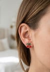 7'li Set Toptan Bijuteri Küpe - Trend Sembollü ve Taşlı Paslanmaz Çelik Modelleri