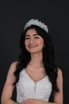 Akbahar Boncuklu Gelin Tacı