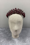 Asleny Boncuk İşlemeli Gelin Kına Tacı