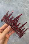 Gatria Model Bordo Gelin Kına Tacı