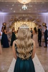İnci ve Kristal Detaylı Uzun Sarkıtlı Gelin Saç Aksesuarı – Nikah Düğün Aksesuarı