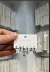 Kelebek ve Çiçek Figürlü Zincirli Çelik Kombin Küpe Seti (6 Parça)