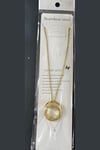 Luxury Zirkon Taşlı Modern Hilal Model Kolye