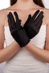 Saten Likrali Gelin Eldiveni 21 Cm Dans & Opera Eldiveni