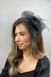 Siyah Vualet Nikah Şapkası