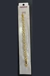 Toptan 316L Çelik Gold Dikey Baget Zirkon Taşlı Modern Kadın Bileklik
