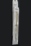 Toptan 316L Çelik Gold Sallantılı Baget Taşlı Minimalist Kadın Bileklik