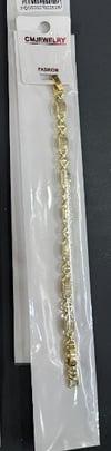 Toptan Gold Çelik Zirkon Taşlı Marin Model Erkek/Unisex Bileklik