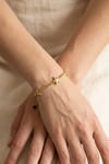 Toptan Xuping Gold Zirkon Taşlı Yıldız Figürlü Zincir Bileklik