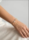 Xuping Toptan Markiz Zirkon Taşlı Çiçek Motifli Gold Bileklik