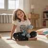 Çocuk Baskılı Beyaz Renk 2'li Takım CB1050