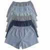 Erkek 6'lı Paket Karışık Renk Dokuma Kumaş Boxer 002-0014 0071-No:005 BB2651