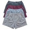 Erkek 6'lı Paket Karışık Renk Dokuma Kumaş Boxer 001-005 0070-No:5BB2652