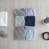 Erkek 6'lı Paket Karışık Renk Dokuma Kumaş Boxer 002-0014 0071-No:005 BB2651