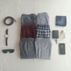 Erkek 6'lı Paket Karışık Renk Dokuma Kumaş Boxer BB2684