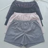 Erkek 6'lı Paket Karışık Renk Dokuma Kumaş Boxer 0072-0018 0071-No:7 BB2650