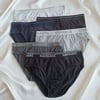 Erkek 6'lı Paket Karışık Renk Slip BB2629